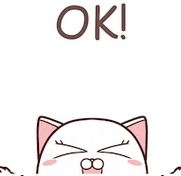 annmeowparty cat ok meow cute cat Sticker