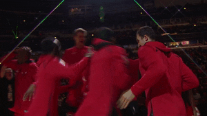 huddle GIF by NBA