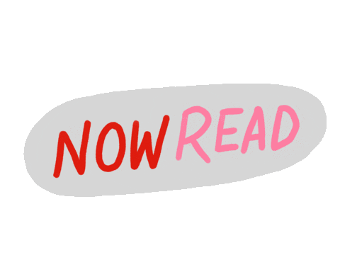 home read Sticker by ayangcempaka