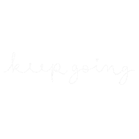 Pastel Keep Going Sticker