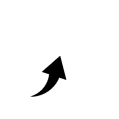 Loop Arrow Sticker by Justice HQ