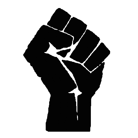 timchezko black equality blm fist Sticker