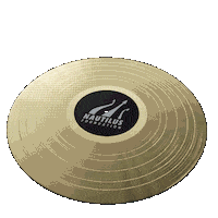 ohyeahpaulchin gold record platinum record paul chin ohyeahpaulchin Sticker