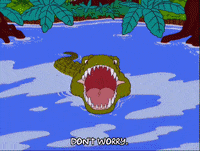 scared homer simpson GIF