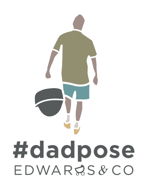 Dad Pose Sticker by edwardsandcobaby