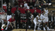 excited cincinnati bearcats GIF by University of Cincinnati Athletics