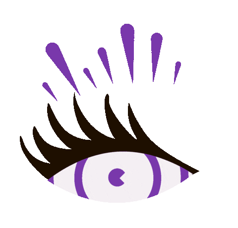 Look Eye Sticker by Alena Geyzer