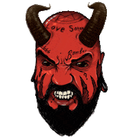 Tattoo Satan Sticker