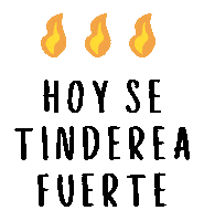 Fire Tinder Sticker by Taller Somos Luz