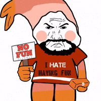I Hate Having Fun GIF