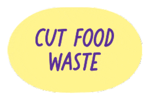 Cut Food Waste Sticker by Count Us In