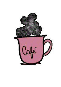 Coffee Tea Sticker