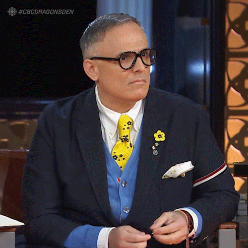 Dragons Den Television GIF by CBC
