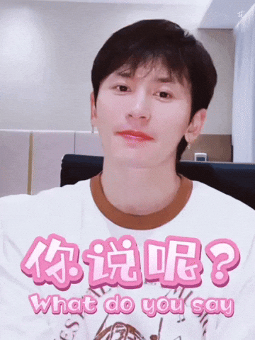 What Do You Say Zzh GIF