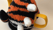 Tea Time Tiger GIF by TeaCosyFolk