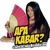 Handcraft Hand Fan Sticker by Wiracana Handfan