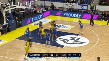 EuroBasket israel women basketball eden zipel hustle basketball women basketball hustle GIF