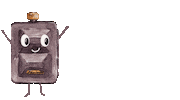 Happy Jump Sticker by eineckig