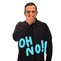 Oh No Wtf Sticker by Najib Amhali