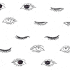 eyes blinking GIF by Kobie