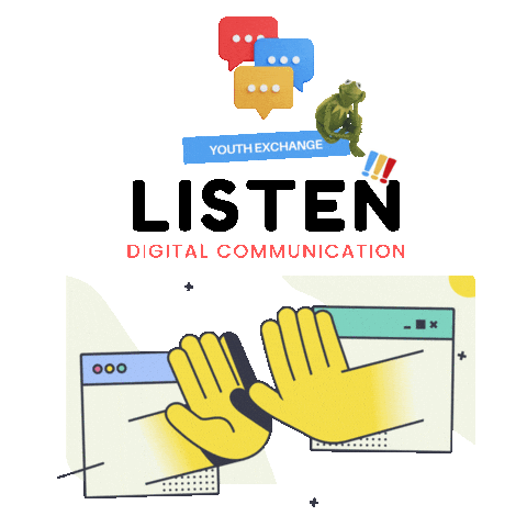 Communication Listen Sticker by ARCAS Puglia