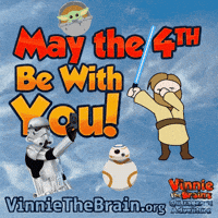 May Star Wars GIF by Vinnie the Brain