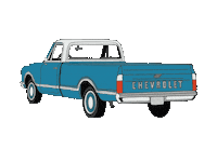 carsonplummer country truck chevy chevrolet Sticker