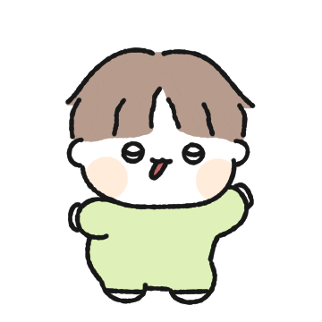 Happy 하트 Sticker