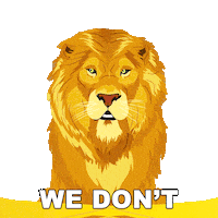 Lion We Dont Sticker by South Park