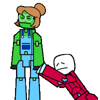 Uh Oh No Sticker by Stikbot