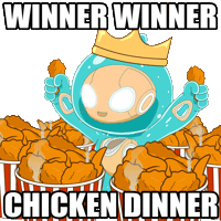 Winner Winner Win Sticker by Masters of Mayhem