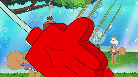 season 9 squid defense GIF by SpongeBob SquarePants