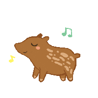 Timo Dancing Sticker by Anak Rimba Books