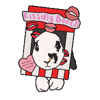 bosshappythebunny kiss bunny kissingbooth bunnykiss Sticker