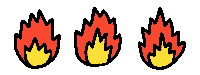 Fire Flames Sticker by milly cohen