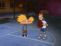 hey arnold nickelodeon GIF