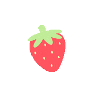 Angel Strawberry Sticker by Frasier Sterling Jewelry