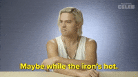 While the Iron's Hot