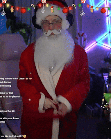 Twitch Streamer Christmas GIF by KoiJay