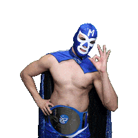 maskadorestacoshopaz wrestling wrestler lucha lucha libre Sticker