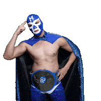 maskadorestacoshopaz wrestling wrestler lucha lucha libre Sticker