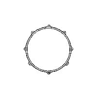 ArtistAadmi artist guitar drummer lets rock Sticker