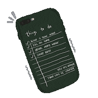 Things To Do Phone Sticker