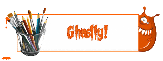 Halloween Monster Sticker
