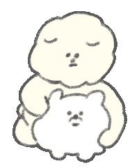 dog love Sticker by jun