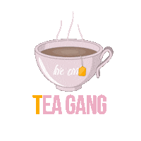 Tea Sticker by Karen Civil