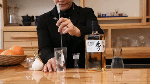 HouseOfSuntory giphyupload suntory time japanese whisky toki time GIF