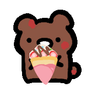 Friends Eat Sticker by Annafish