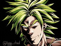 iggychad chad giga chad chad broly 3abid GIF