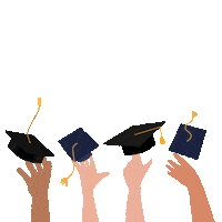 Graduation Grad Sticker by King's Communicationshttps://www.instagram.com/kingsatwestern/
